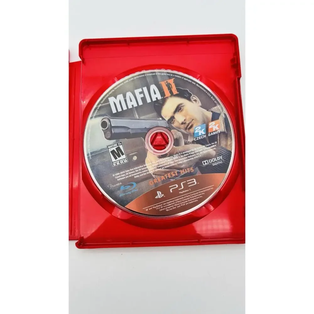Mafia 2 Greatest Hits - Sony PlayStation 3, Complete Tested Works CIB VG PS3